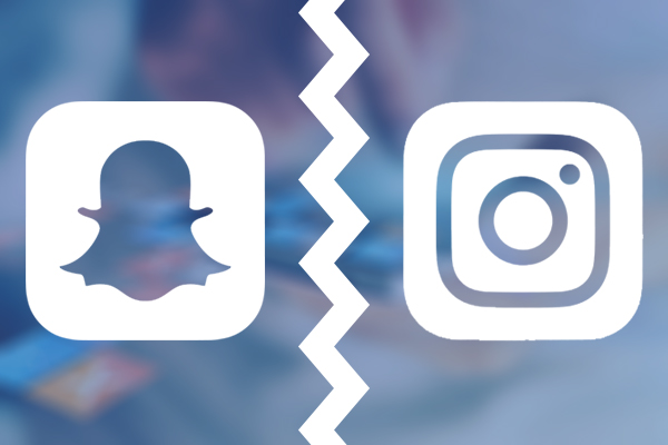 snapchat versus instagram